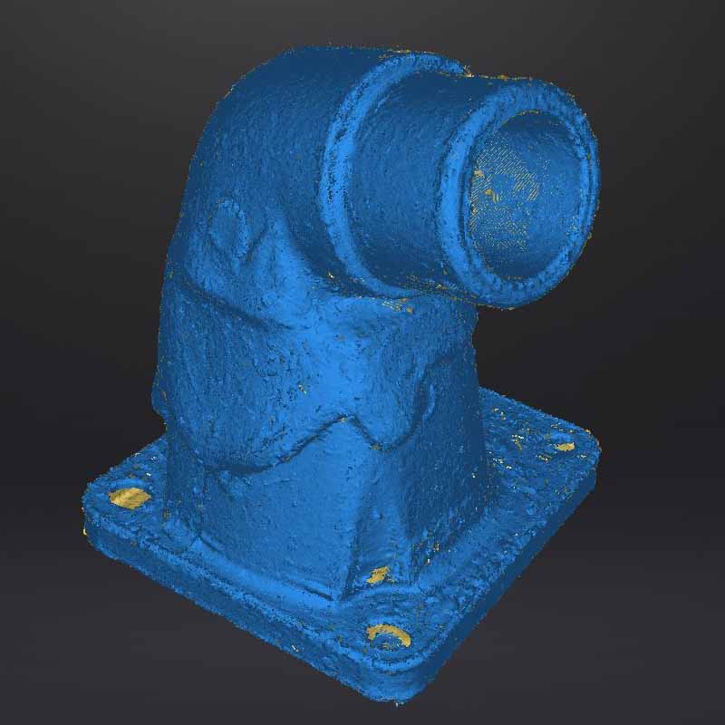 3D Scan - 3D Mesh Modell (Rohdaten)