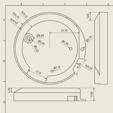 Deckel-CAD-Zeichnung