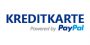 Kreditkarte PayPal – Logo Kreditkarte PayPal - Logo